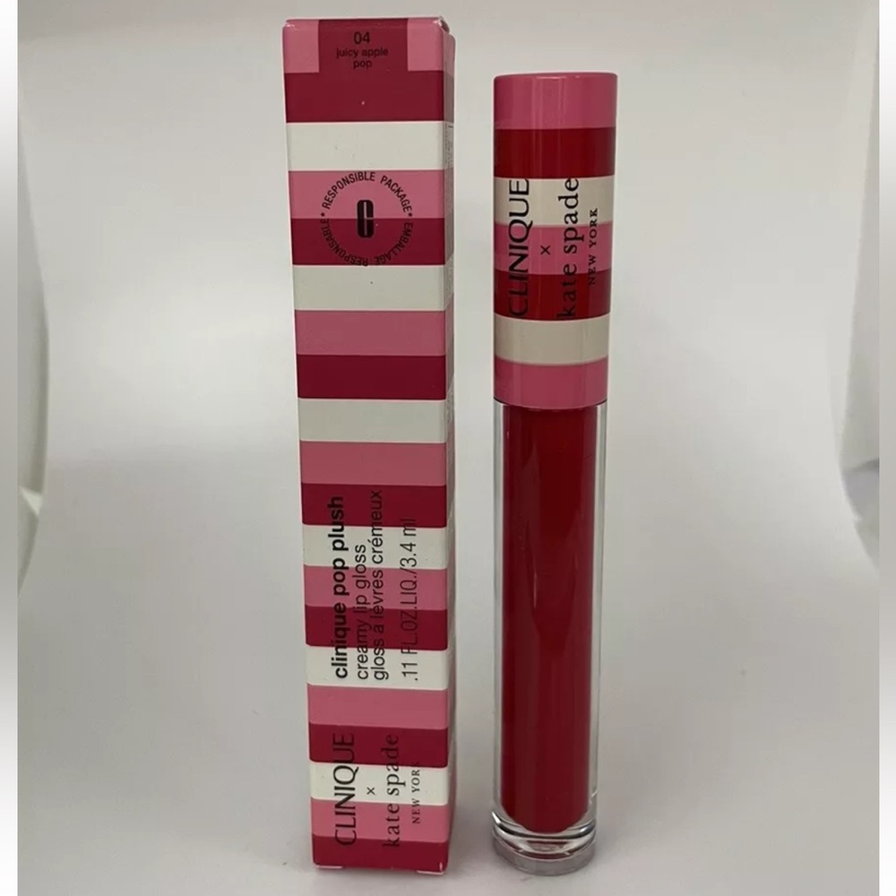 LIMITED EDITION Clinique X Kate Spade 04 Juicy Apple Pop Lip Gloss